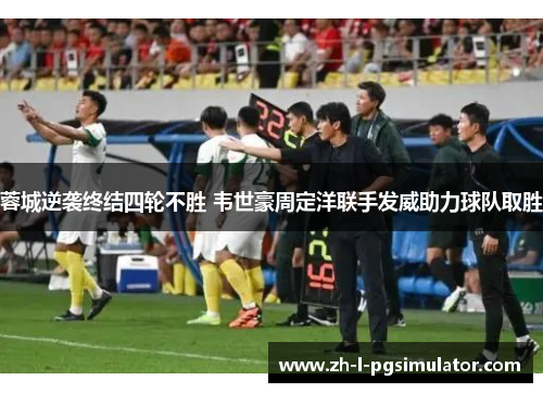 蓉城逆袭终结四轮不胜 韦世豪周定洋联手发威助力球队取胜